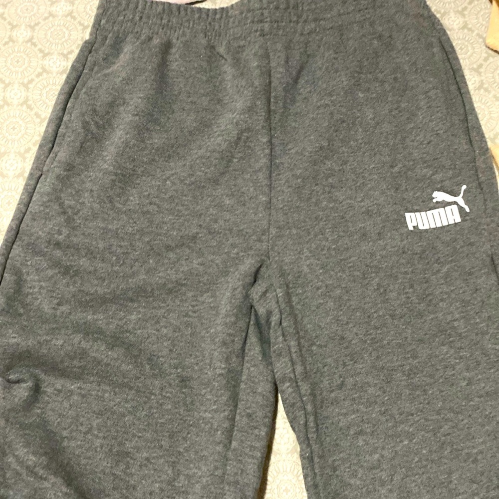 Grey Puma kids Pants